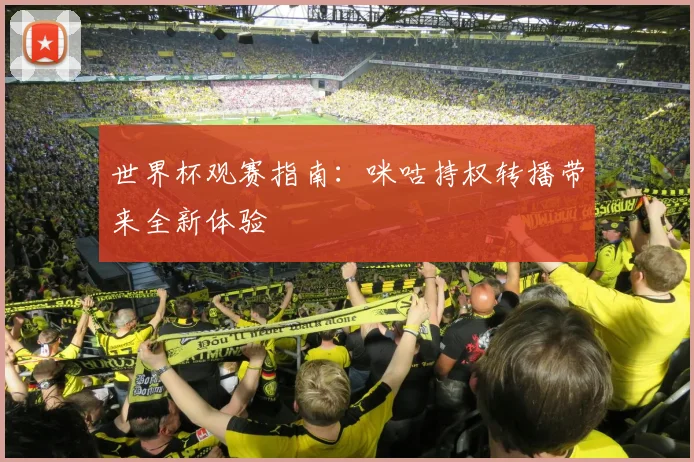世界杯观赛指南:咪咕持权转播带来全新体验