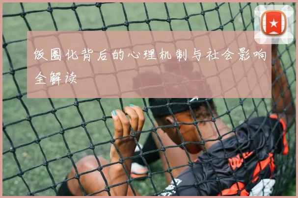 饭圈化背后的心理机制与社会影响全解读